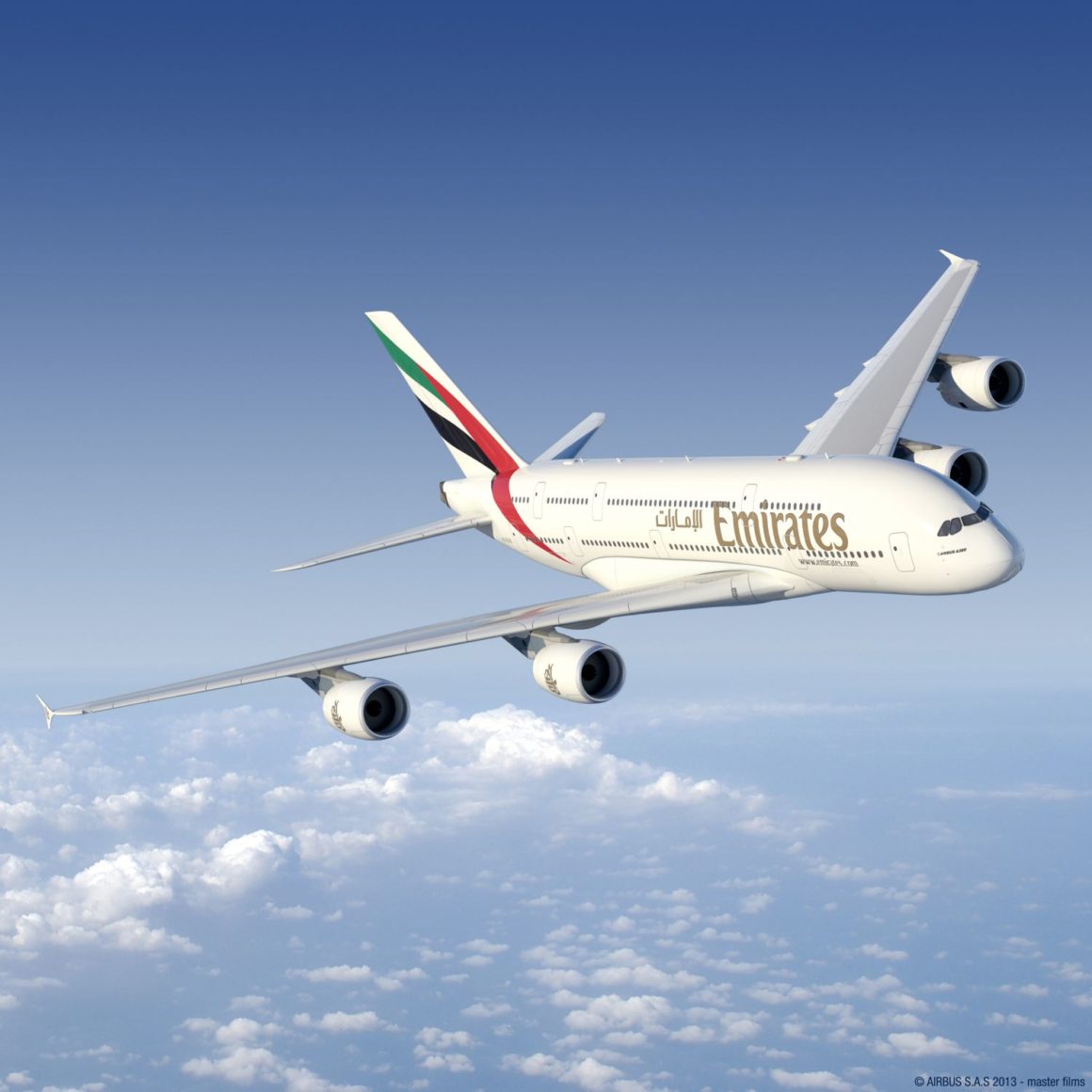 (c) Emirates A380