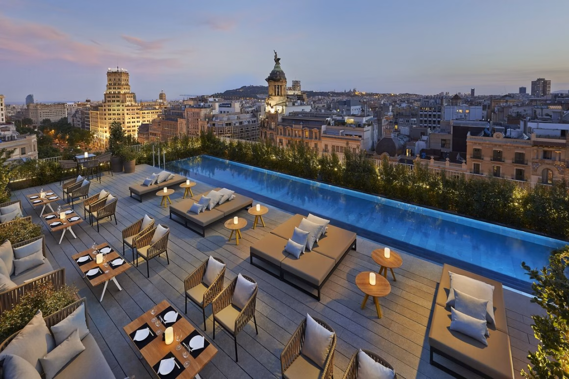Rooftop Mandarin Oriental Barcelona