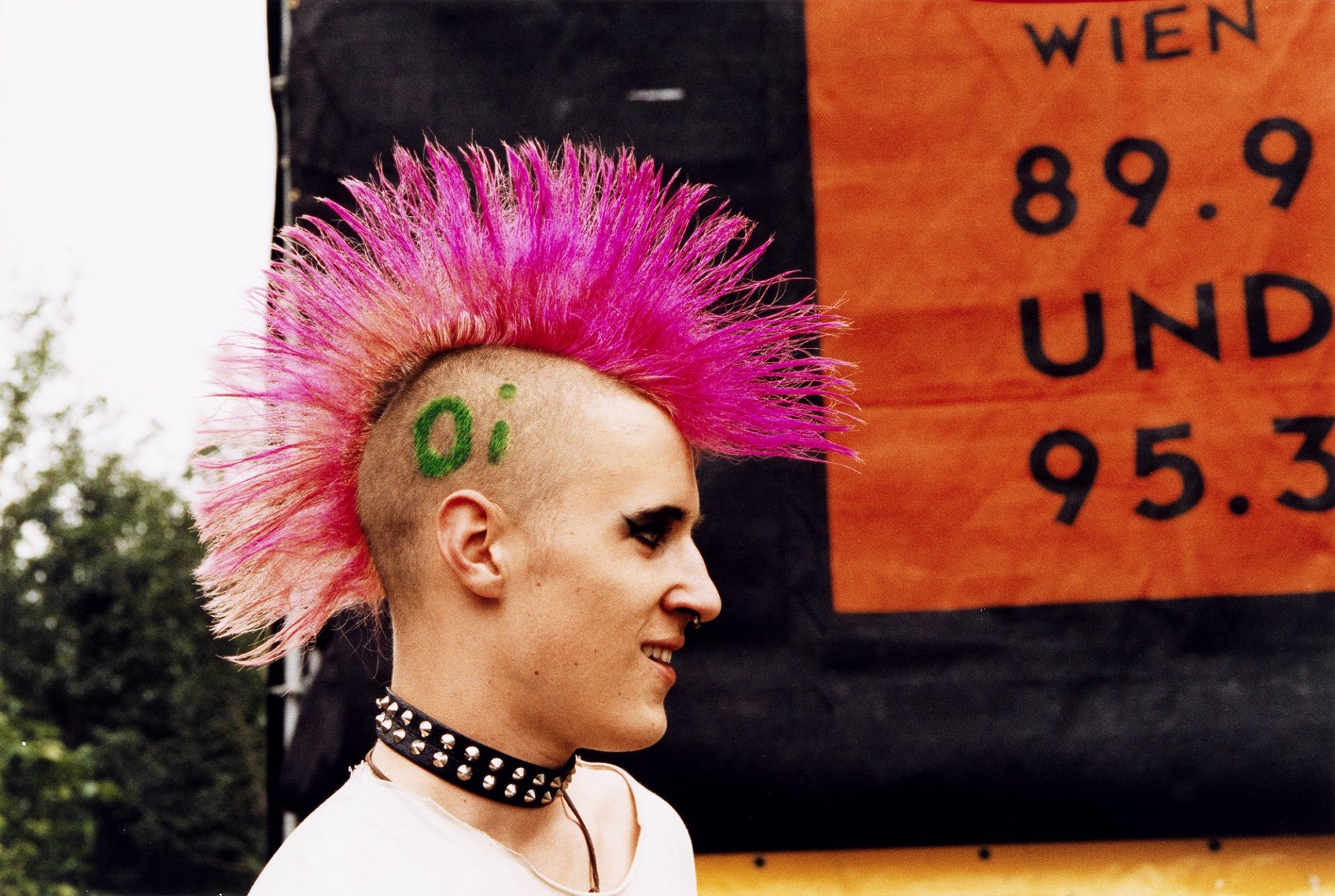 Punk am Donauinselfest 1996, Foto: Didi Sattmann, (c) Wien Museum