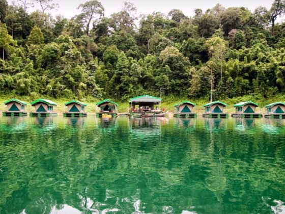 Glamping in Thailand schwimmendes Zelt Elefant Sens Asia Travel The Chill Report