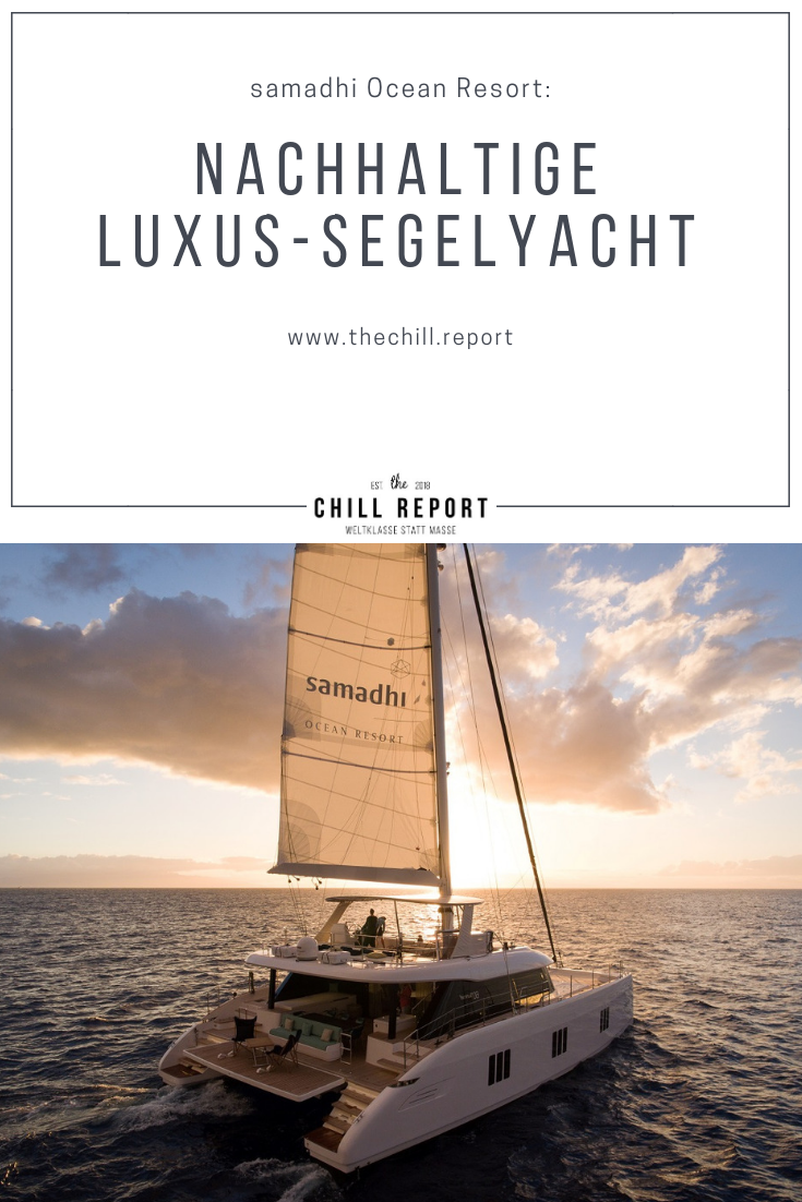 Luxus-Segelyacht Samadhi Ocean Resort Sailing Sailingboat Katamaran