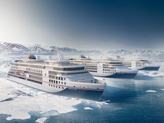 Neues Expeditionsschiff Hapag-Lloyd Cruises Hanseatic spirit
