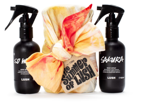 Titelbild The Summer of Lush Body Sprays