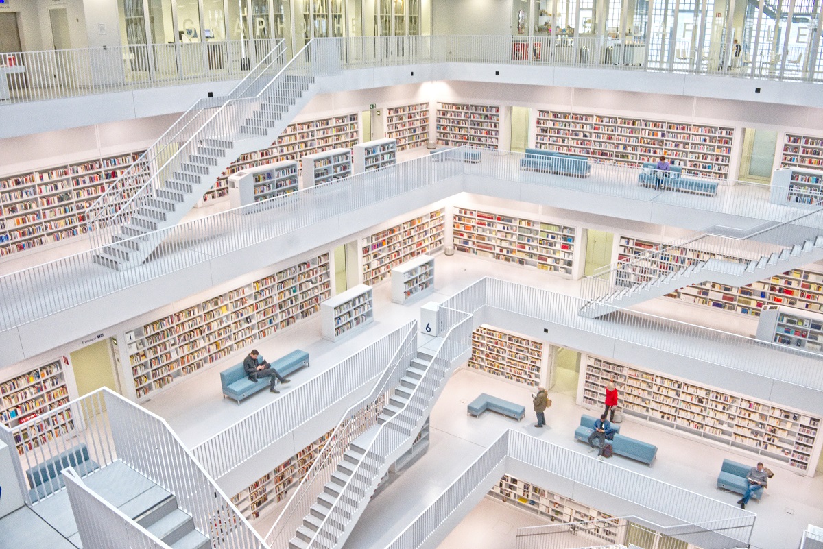 Außergewöhnliche Bibliotheken weltweit Stuttgart Stadtbibliothek