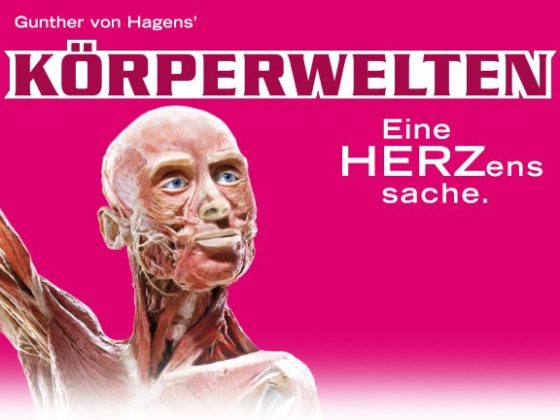 Körperwelten in Wien 2019 Plakat