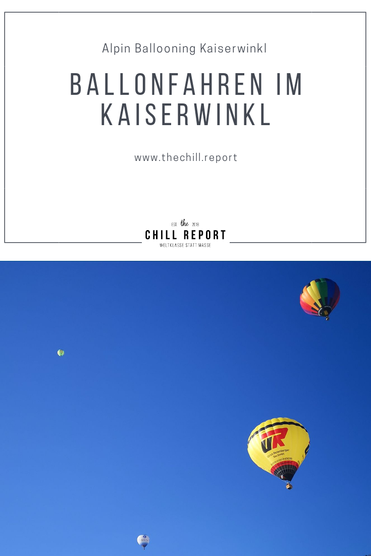Ballonfahren in Österreich Alpin Ballooning Kaiserwinkl Tirol