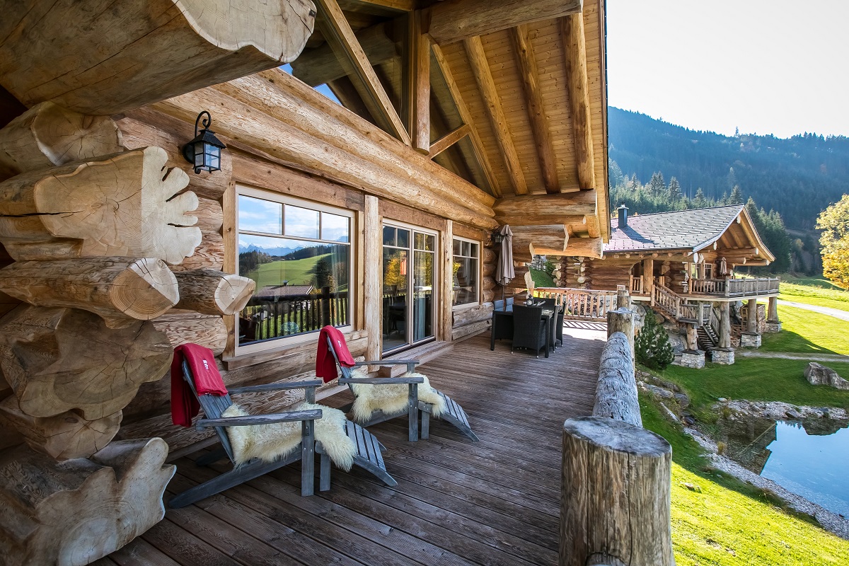 Urlaub gewinnen Wood Ridge Luxury Chalets Werfenweng