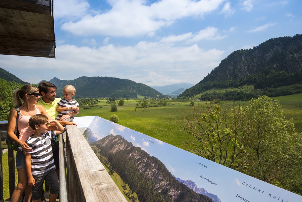Abenteuerurlaub für die ganze Familie Kaiserwinkl Tirol