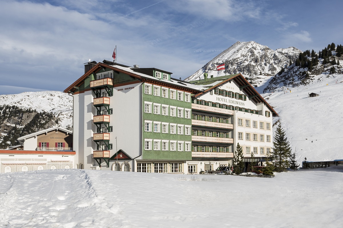 Hotel Edelweiss Vegetarisches Restaurant am Arlberg