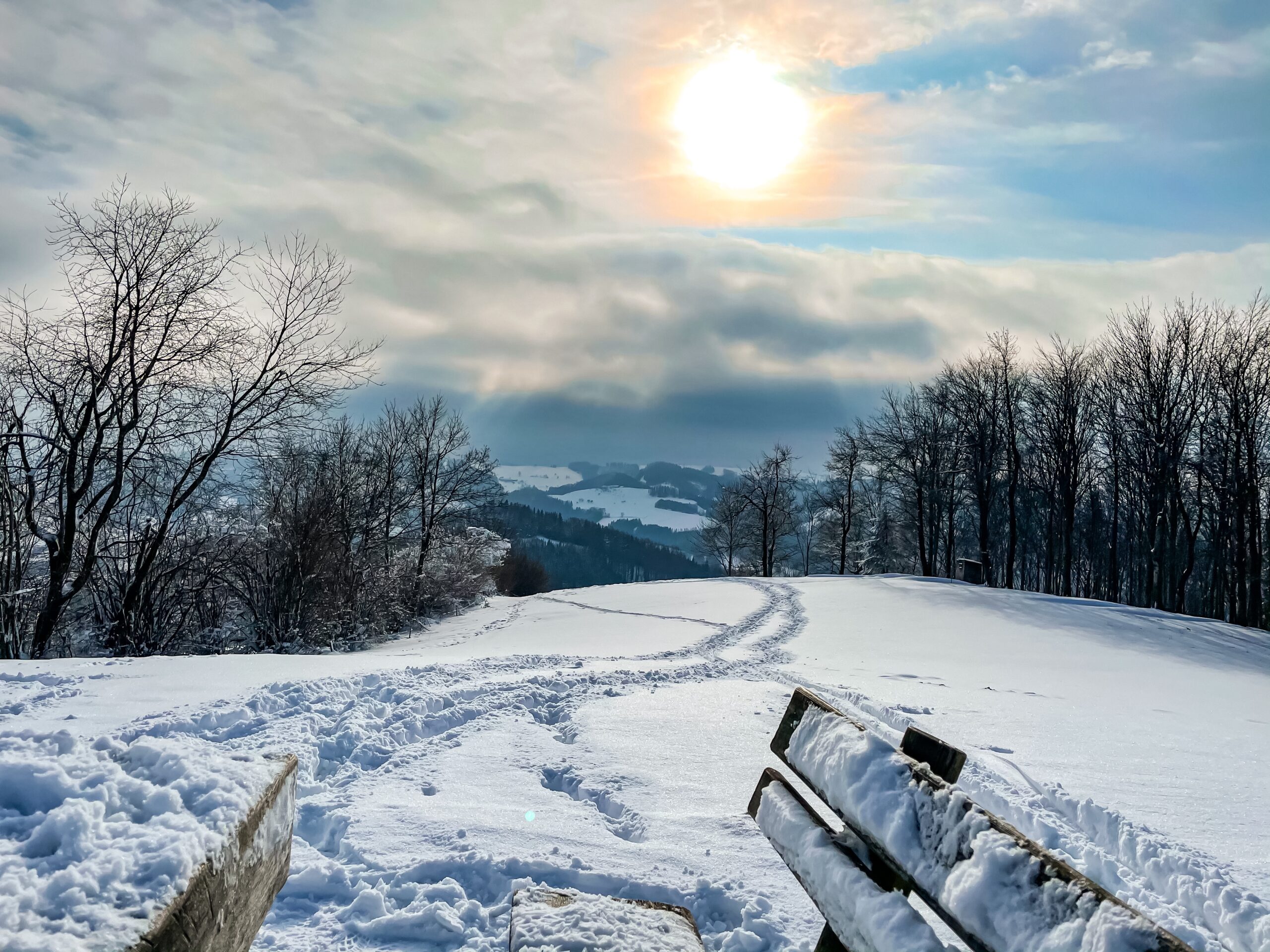 Winterwanderung am Hochkogel Niederösterreich