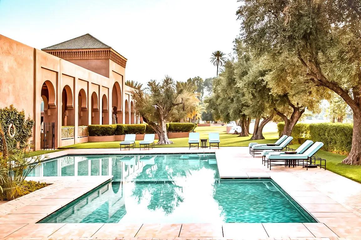 Luxus in Marrakesch Amanjena