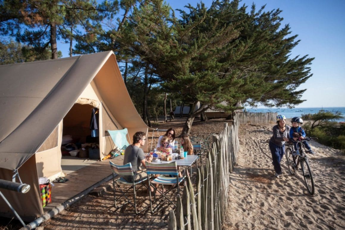 Glamping in Frankreich