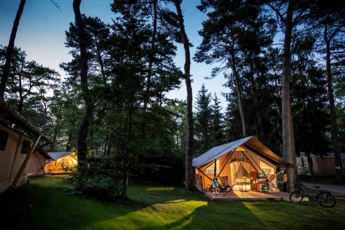 Glamping in Frankreich Huttopia