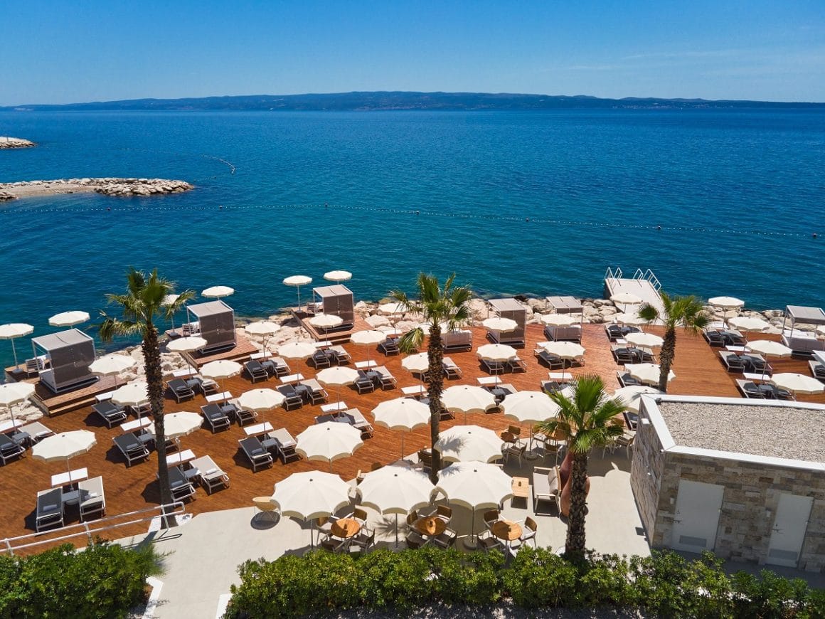 Beach Club in Split Mistral Radisson Blu