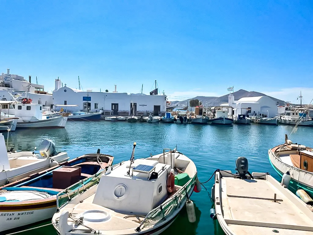Griechenland Geheimtipp Paros Hafen