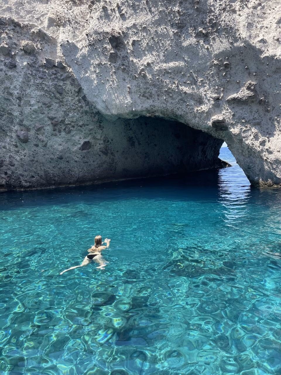 Paros, Schwimmen