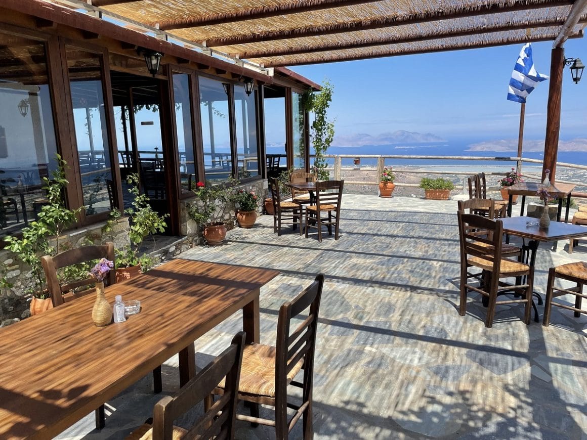 Metoxi Café Kos das höchste Café auf Kos