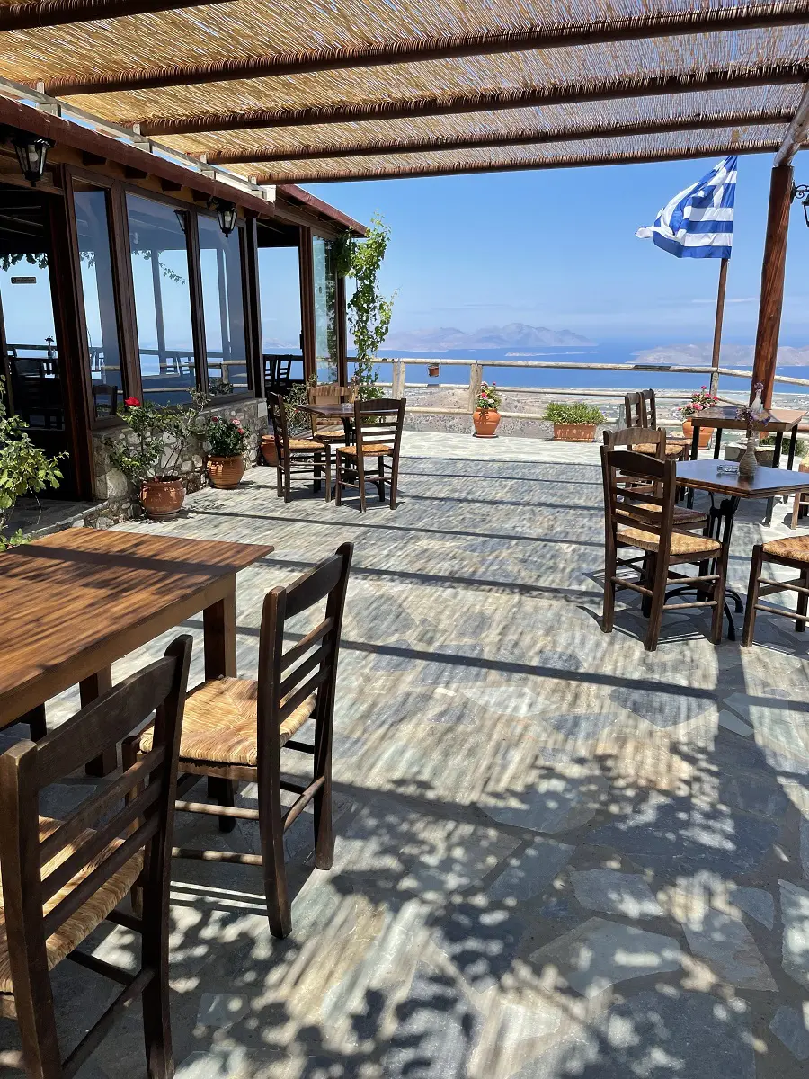 Metoxi Café Kos das höchste Café auf Kos