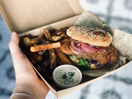 bio burger in wien rosa und blau food