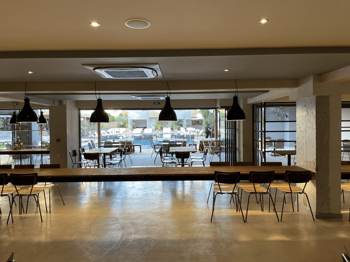cook's club hotel review restaurant