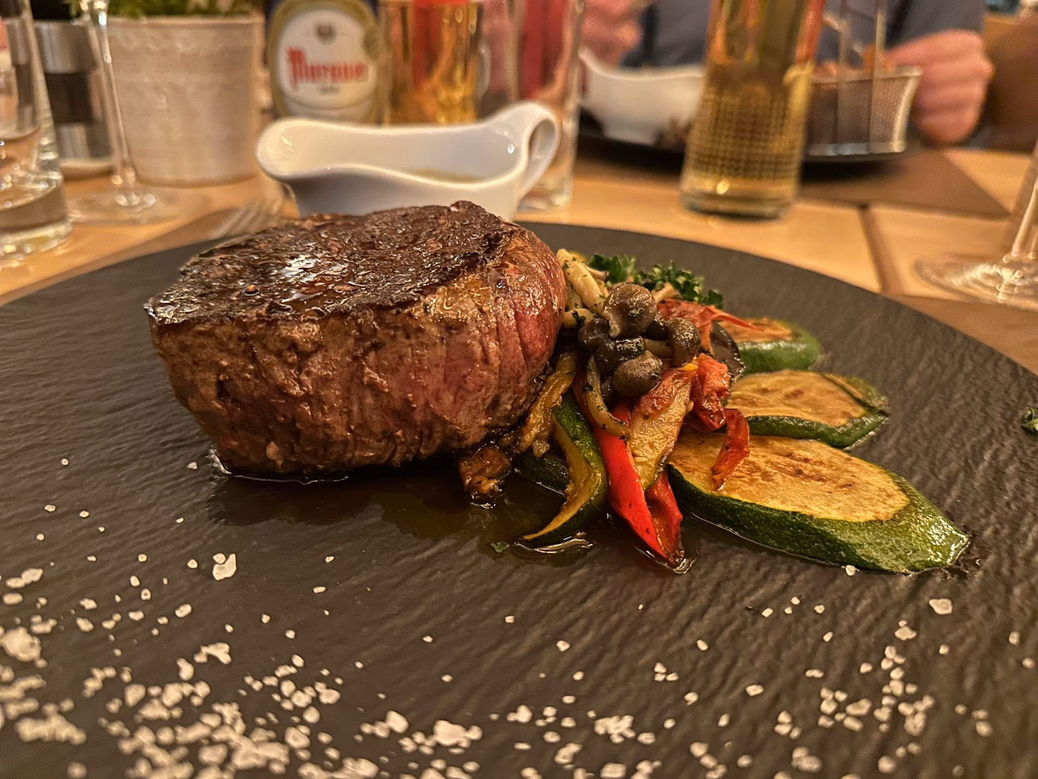 Steak auf der Schnepf'n Alm