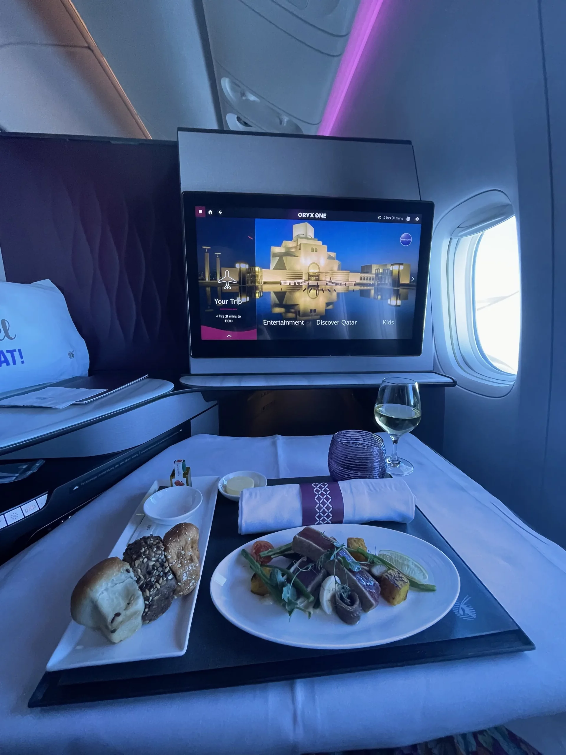 QSuite Qatar Airways