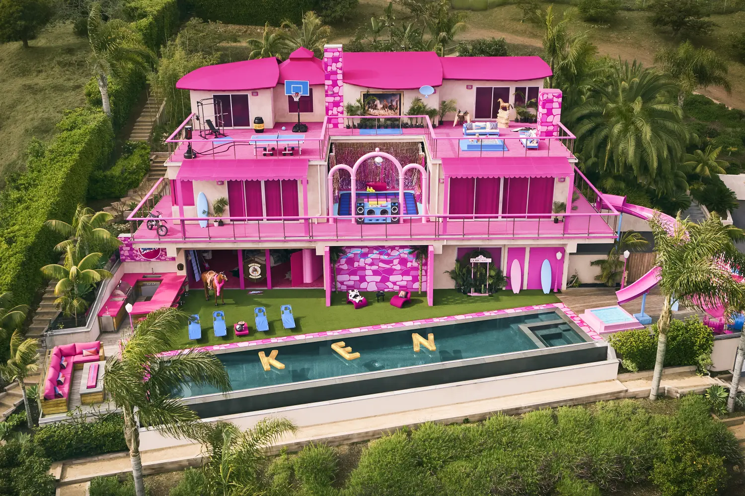 Barbie Film 2023 Haus Malibu DreamHouse Airbnb