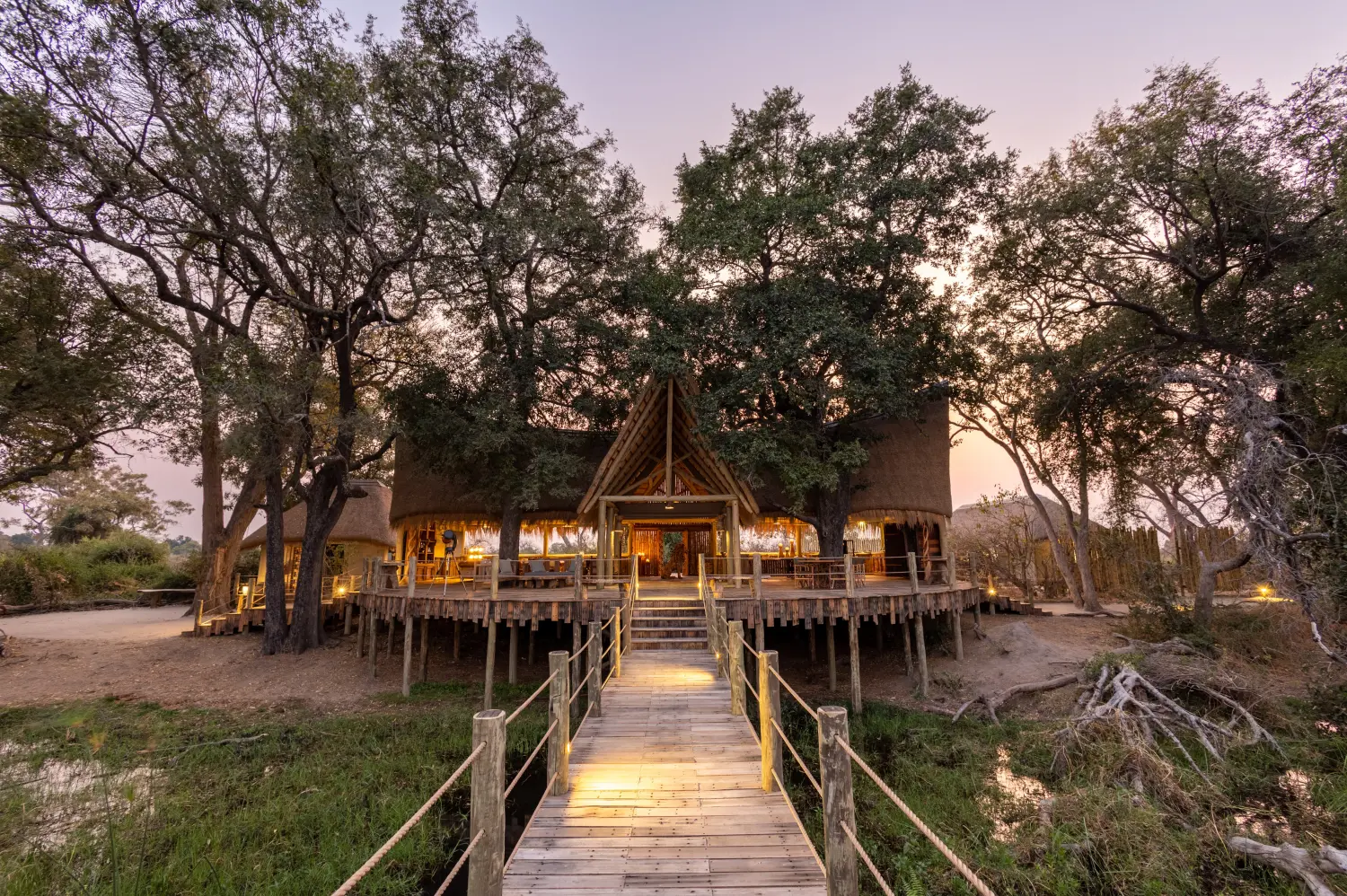 Umweltfreundliche Safari in Botswana