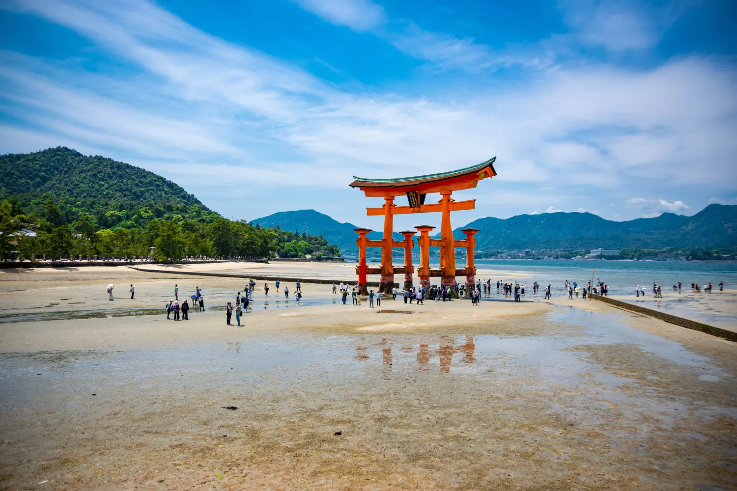 City Tax in Japan Hiroshima Shrine