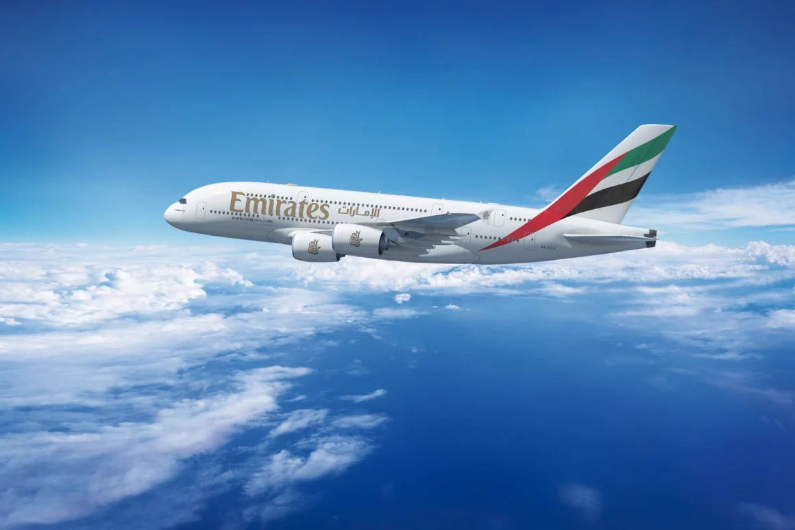 A380 in Wien Emirates