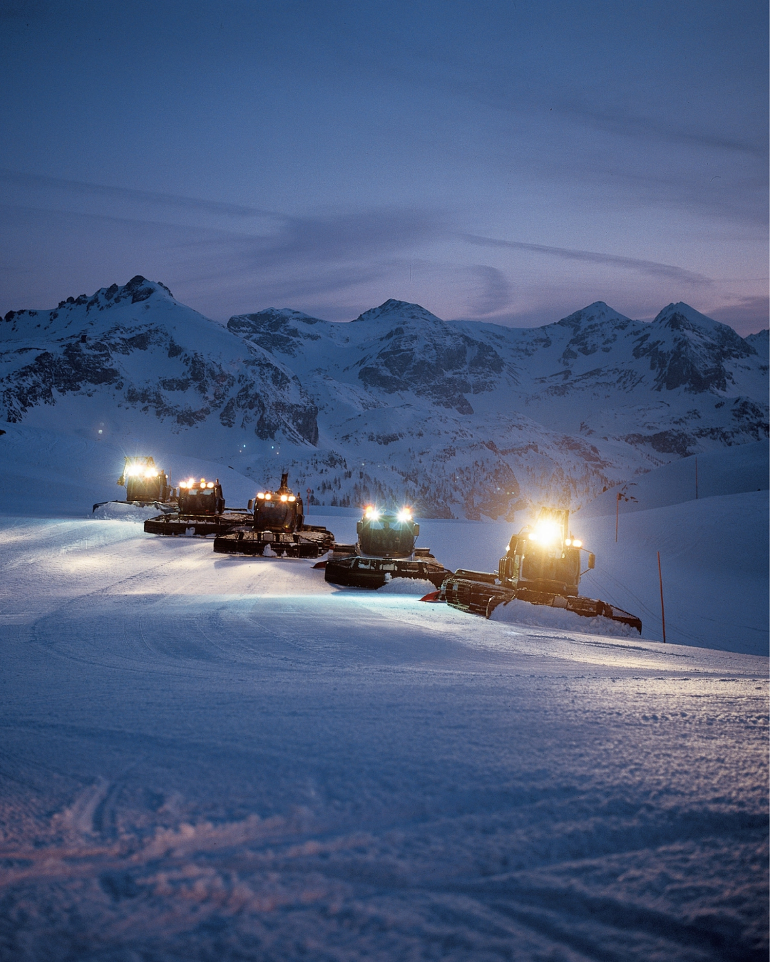 Nachtskifahren in Österreich Obertauern