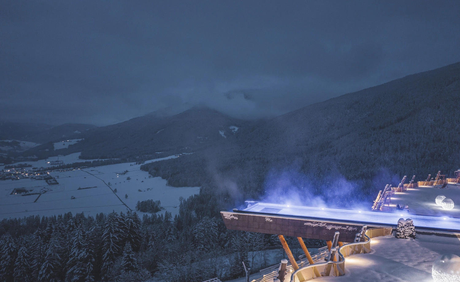 Alpin Resort Hubertus schönsten Hotelpools in den Alpen
