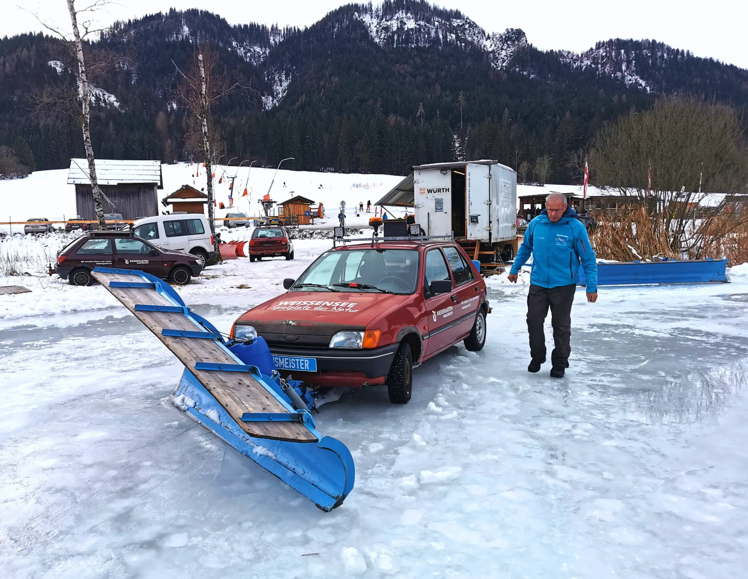 Eismeister Wintersport am Weißensee