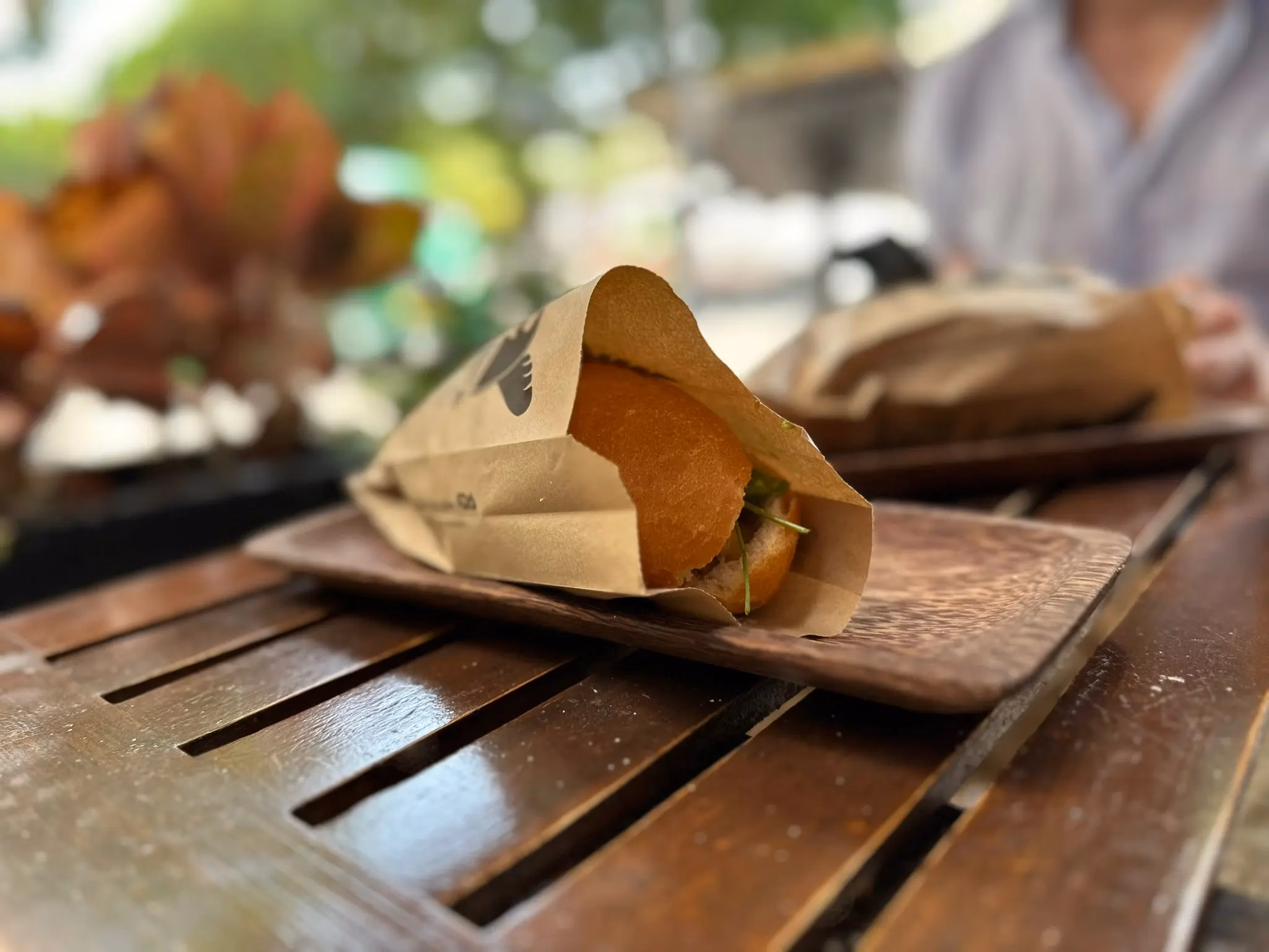 Eating in Saigon Sandwich