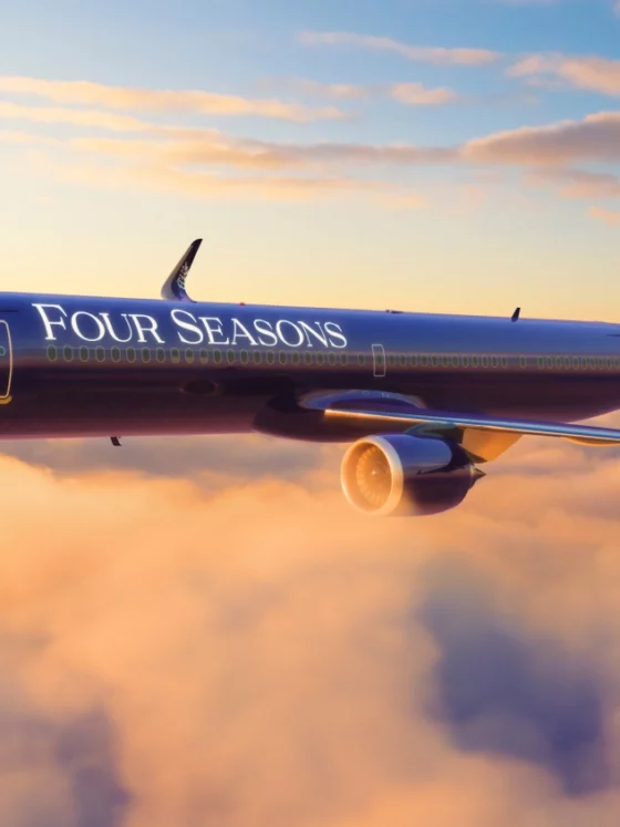 Four Seasons Private Jet exklusiv buchen