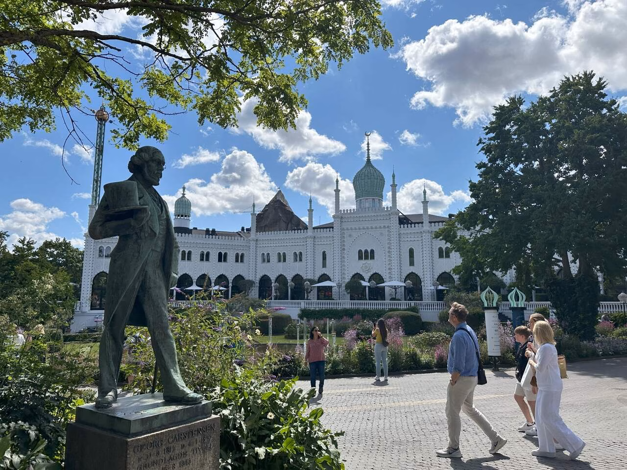 Kopenhagen im Sommer, Tivoli, lebenswerteste Stadt der Welt