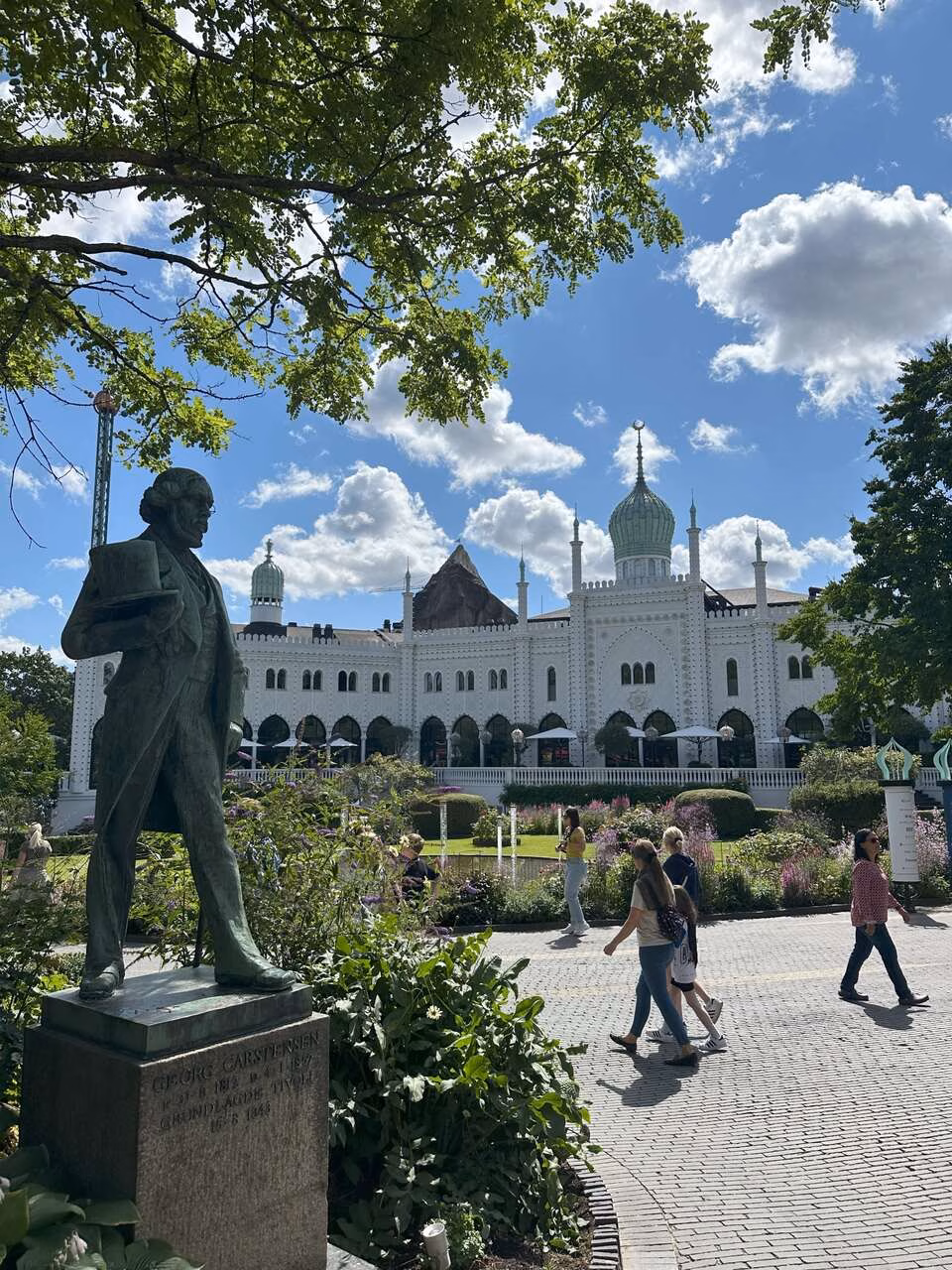 Kopenhagen im Sommer, Tivoli, lebenswerteste Stadt der Welt