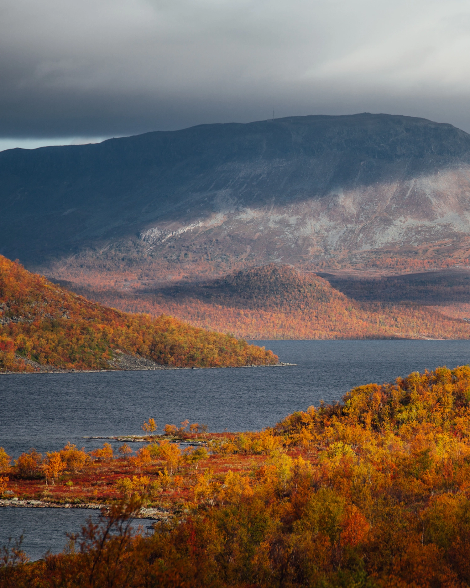 Finnland im Herbst Wandern