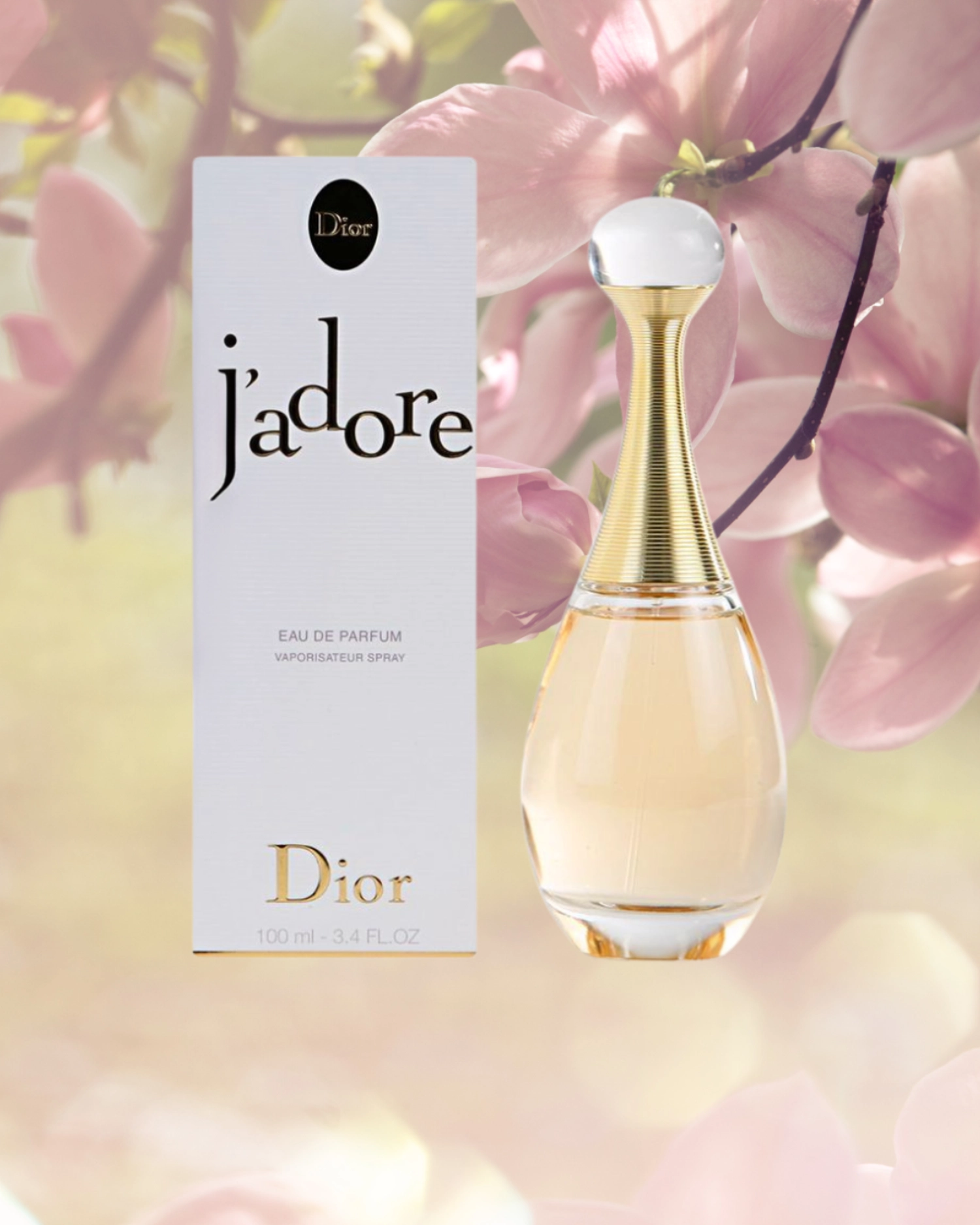 J'adore von Dior Mockup