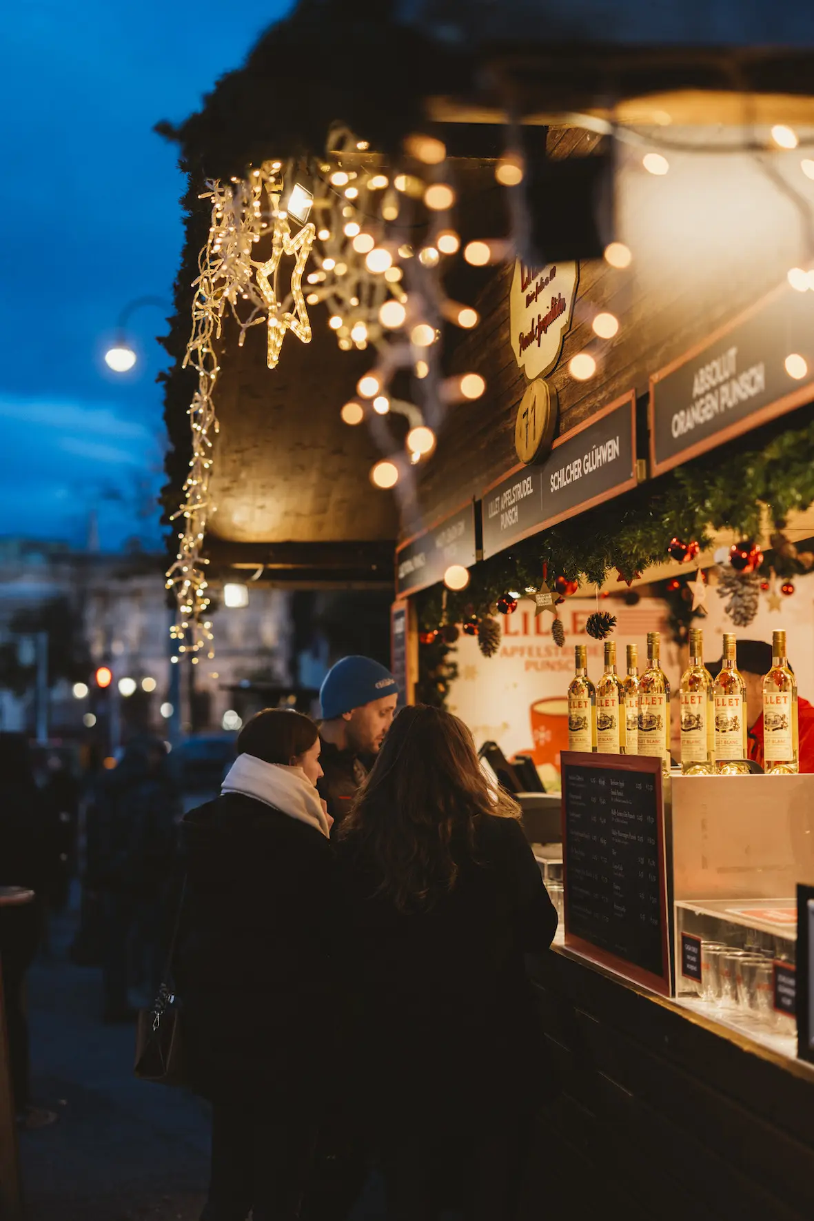 Lillet am Weihnachtsmarkt