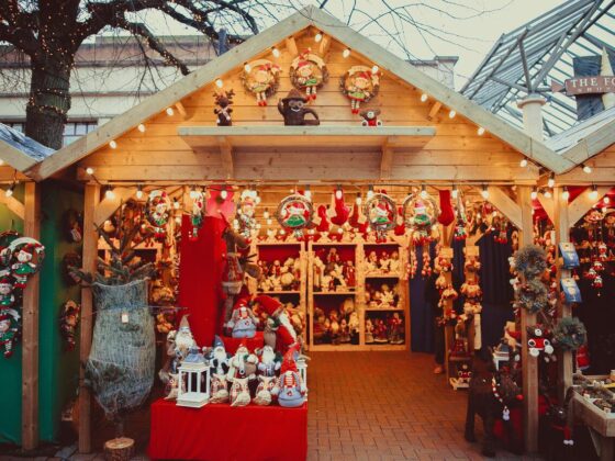 Christkindlmarkt ohne Touristen