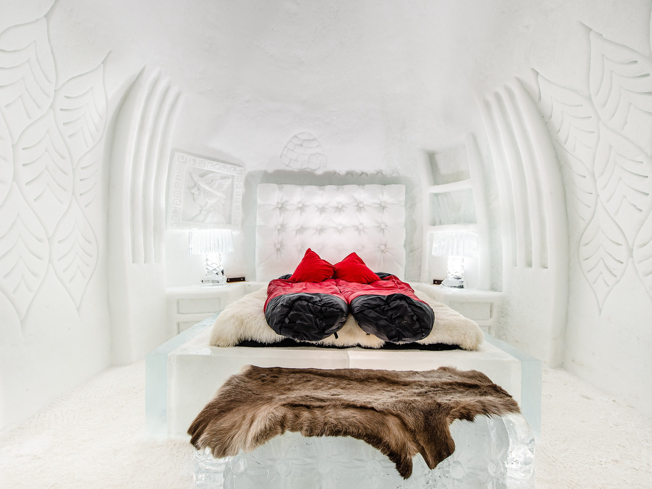 Im Iglu übernachten