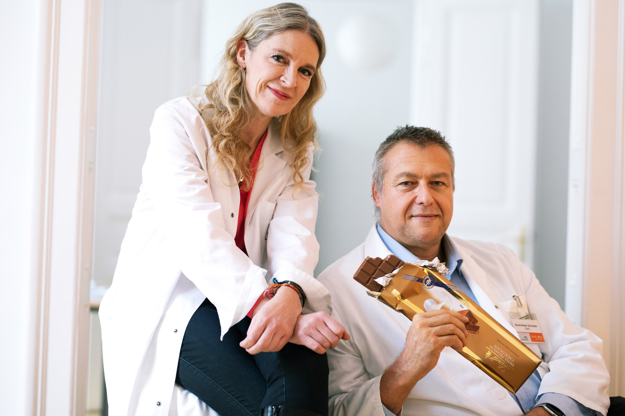 Dr. Iris Zachenhofer und Shird Schindler. © Lukas Beck