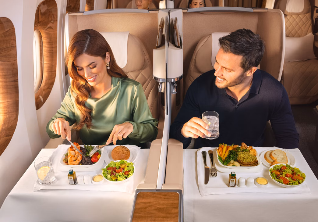 Emirates Menü