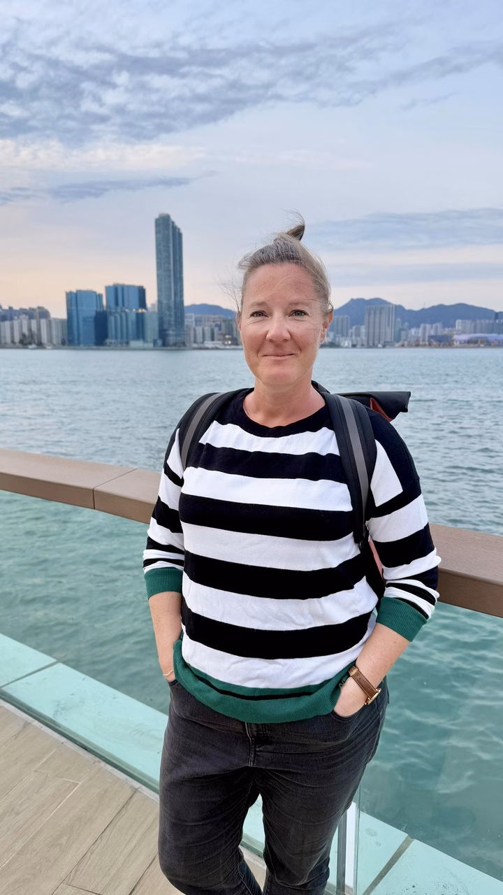 Conny Derdak in Hongkong