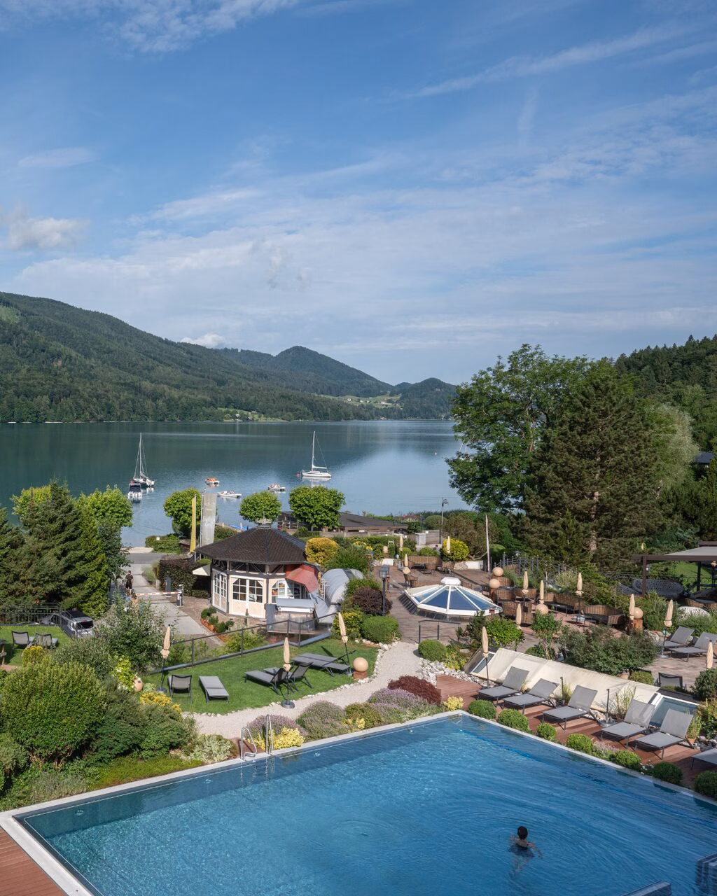 Frühling am See im Fuschlsee Resort