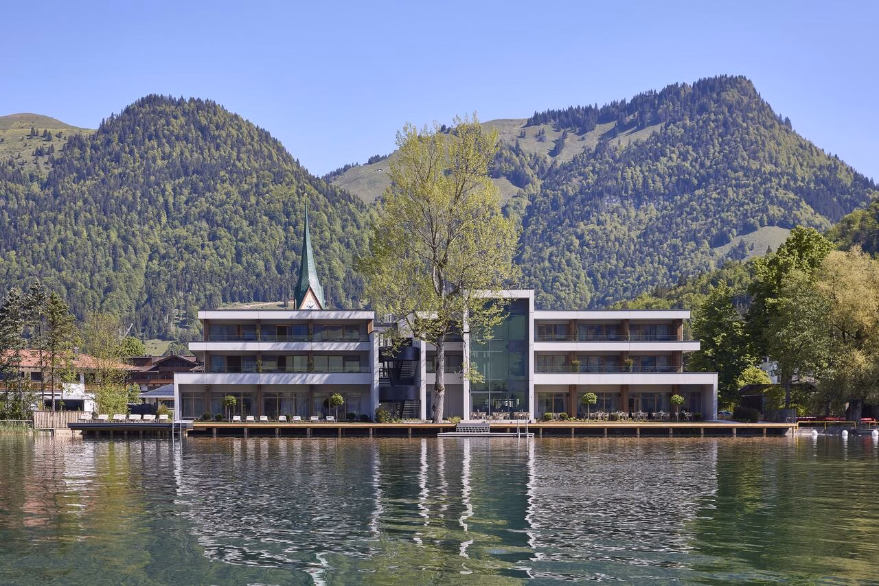 Walchsee Resort von außen