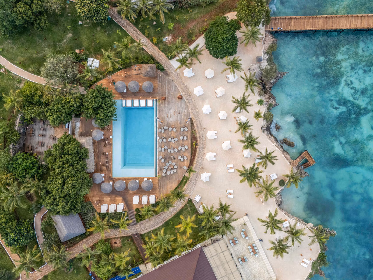 Aldiana Club Sansibar Ansicht von oben