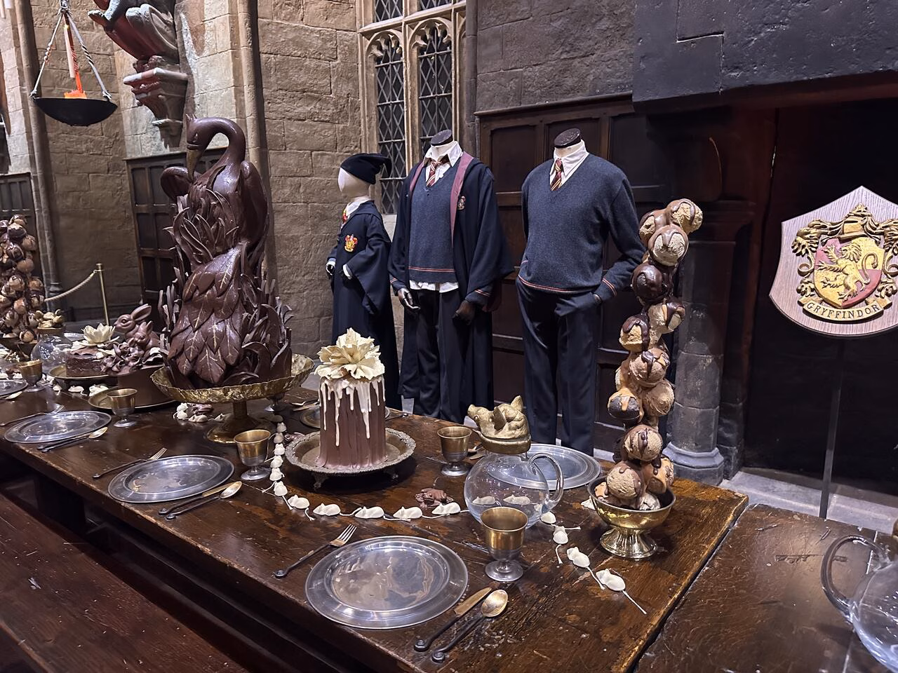 Große Halle Harry Potter Studio London Triwizard Tournament