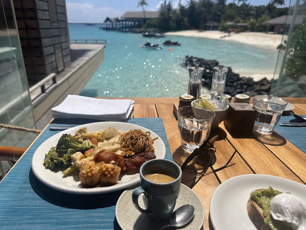 Hilton Maldives Essen Frühstück